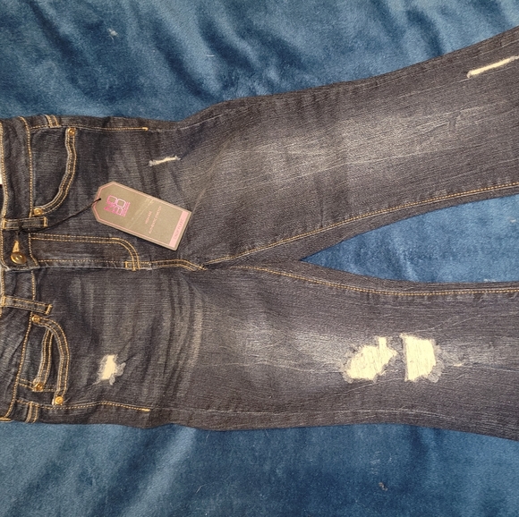 NOBO High Rise Crop Flare Jeans 3 - Picture 2 of 8
